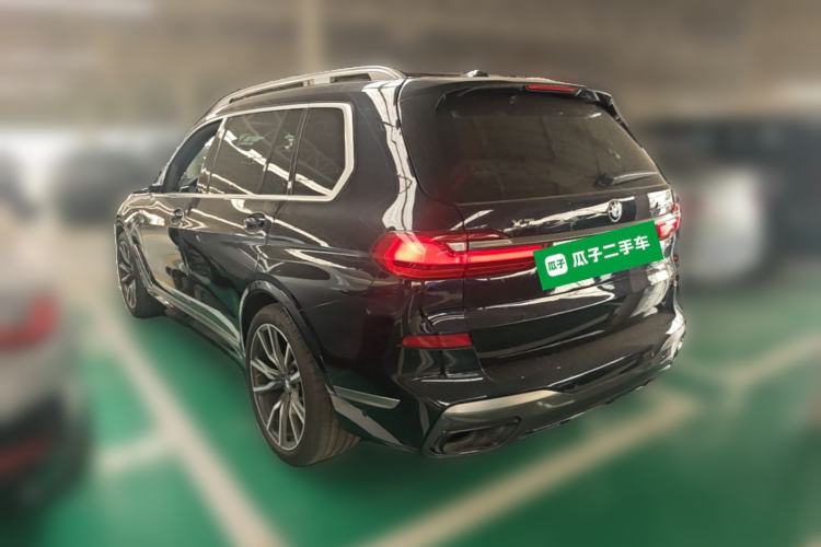 Used BMW X7 2019 xDrive40i Executive Model M Sport Package Rear Left 45 Deg