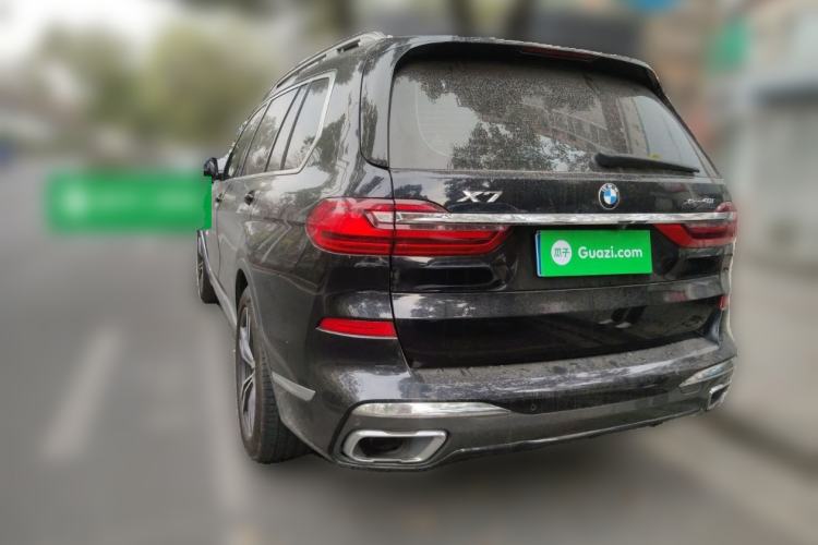 Used BMW X7 2019 xDrive40i Luxury M Sport Package Rear Left 45 Deg
