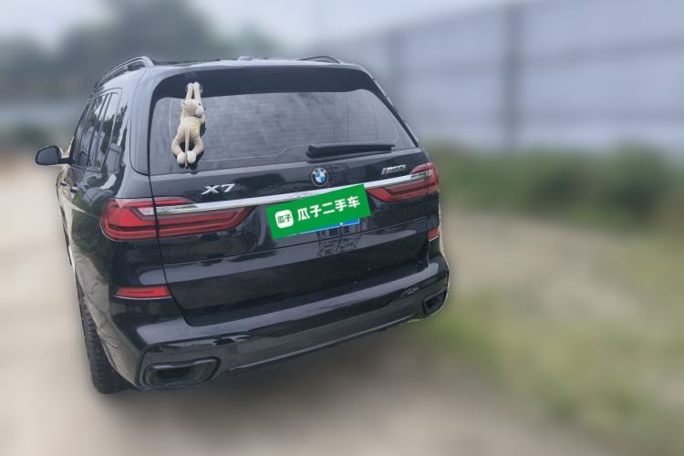 Used BMW X7 2019 xDrive40i Luxury M Sport Package Rear Left 45 Deg