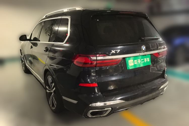 Used BMW X7 2019 xDrive40i Luxury M Sport Package Rear Left 45 Deg