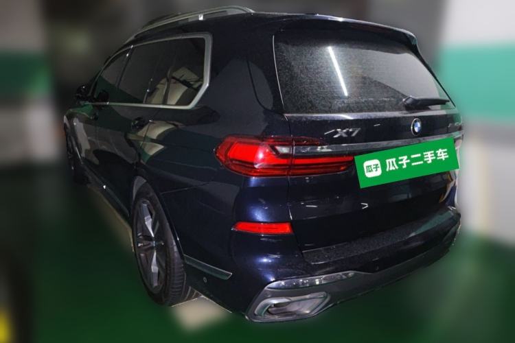 Used BMW X7 2019 xDrive40i Luxury M Sport Package Rear Left 45 Deg