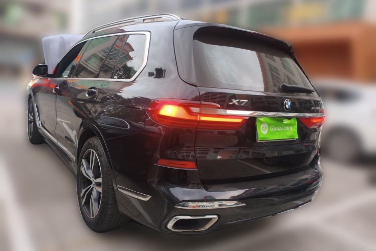 Used BMW X7 2019 xDrive40i Luxury M Sport Package Rear Left 45 Deg