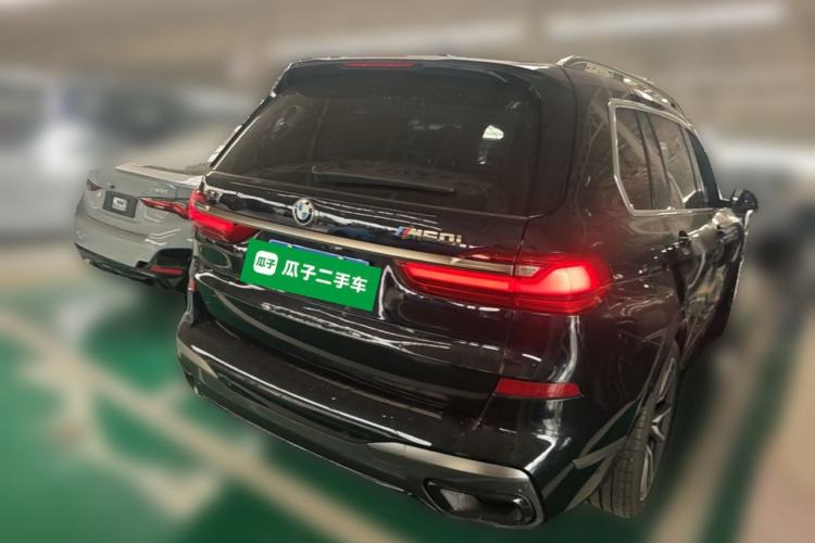Used BMW X7 2019 xDrive40i Executive Model M Sport Package Rear Right 45 Deg