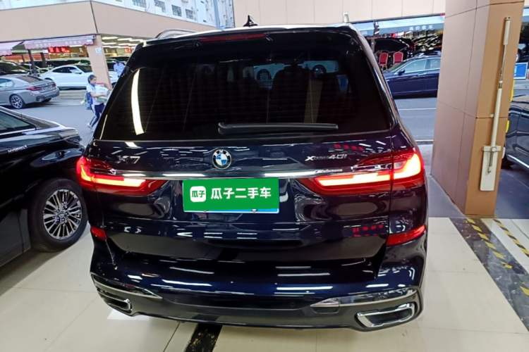 Used BMW X7 2019 xDrive40i Executive Model M Sport Package Rear