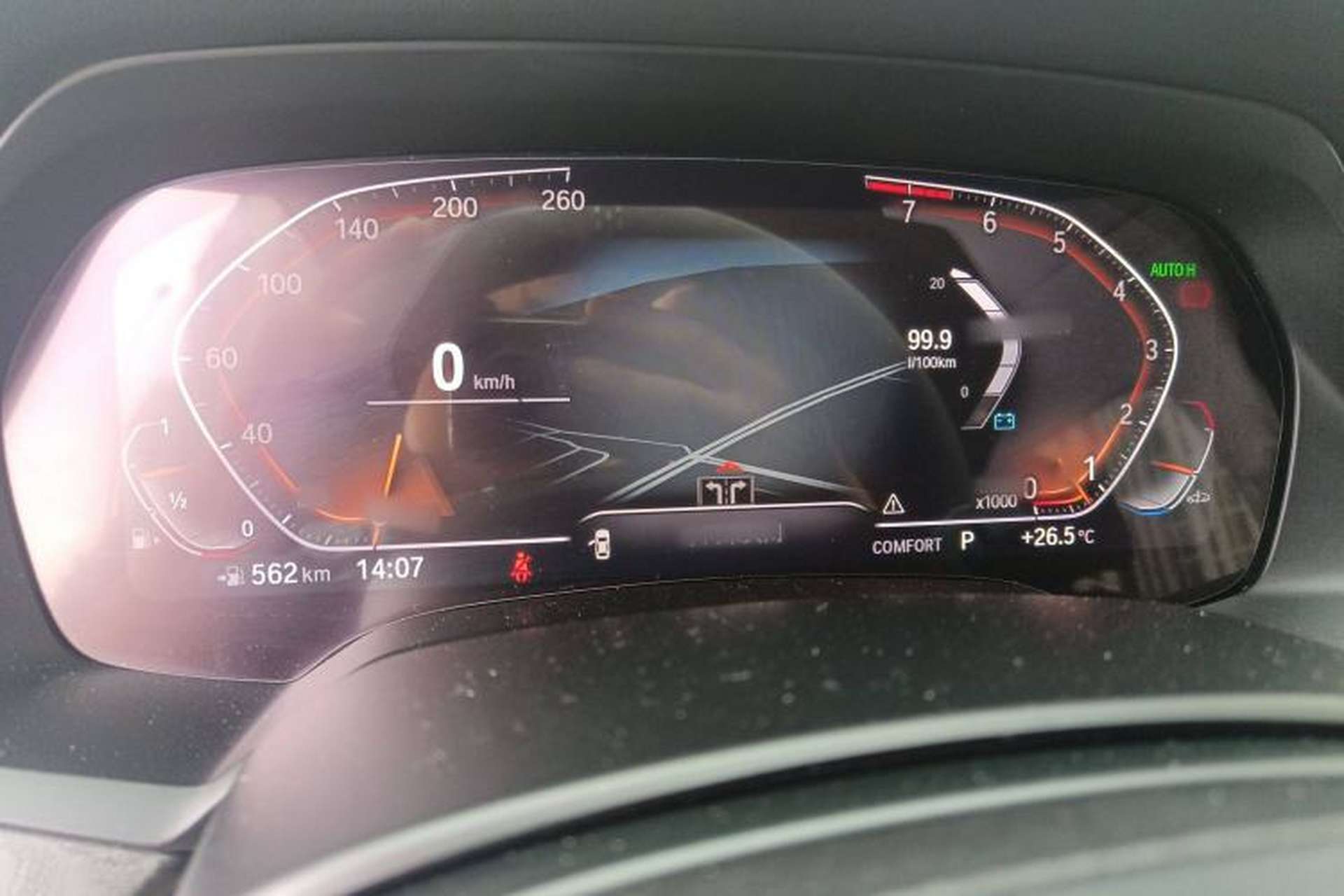 Used BMW X7 2019 xDrive40i Luxury Package with Leading Features Instrument Cluster