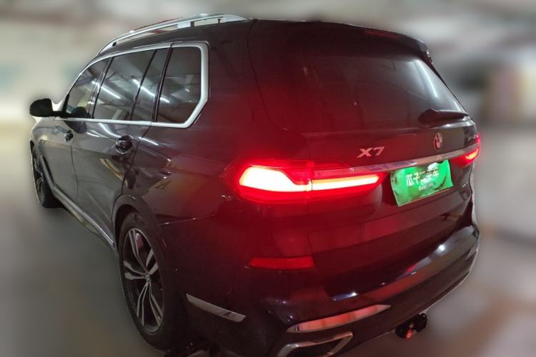 Used BMW X7 2019 xDrive40i Luxury M Sport Package Rear Left 45 Deg