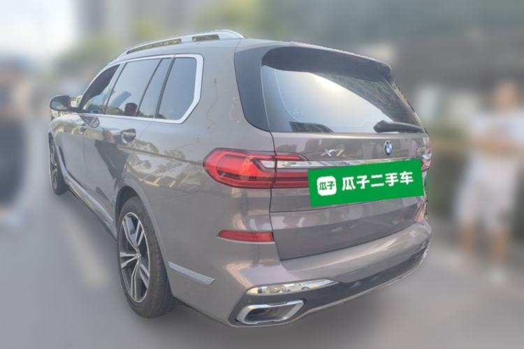 Used BMW X7 2019 xDrive40i Luxury M Sport Package Rear Left 45 Deg