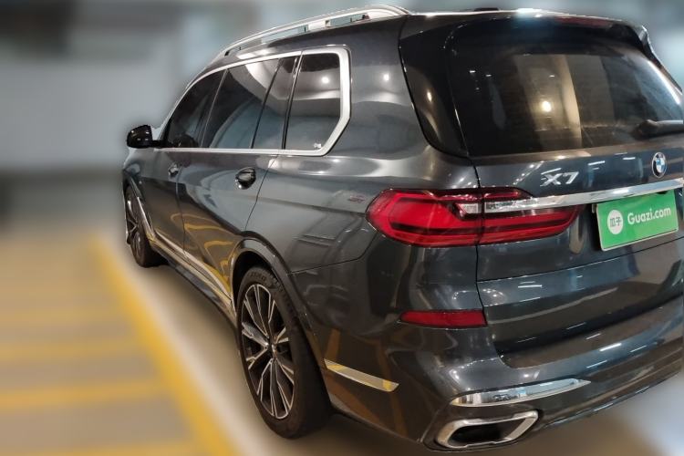 Used BMW X7 2019 xDrive40i Executive Model M Sport Package Rear Left 45 Deg