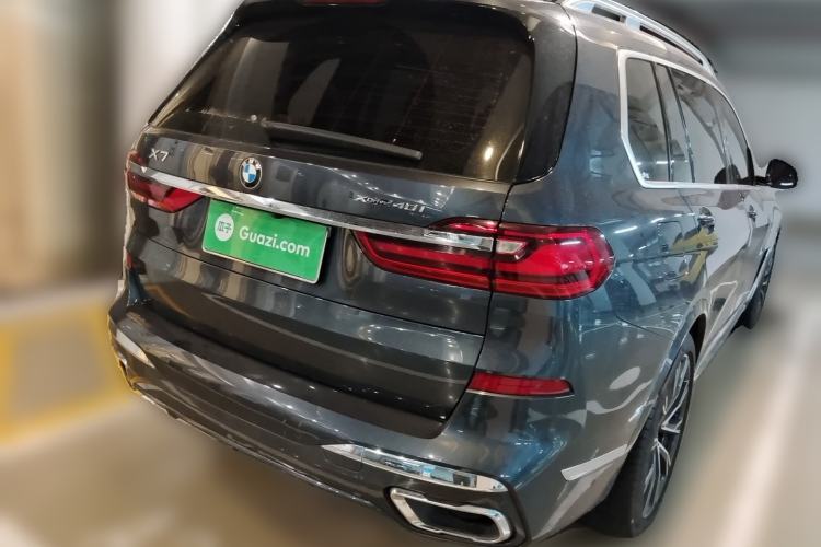 Used BMW X7 2019 xDrive40i Executive Model M Sport Package Rear Right 45 Deg