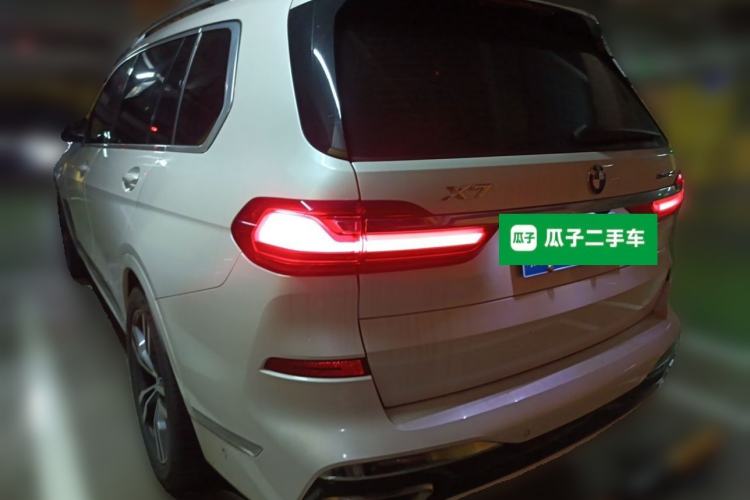 Used BMW X7 2019 xDrive40i Luxury M Sport Package Rear Left 45 Deg