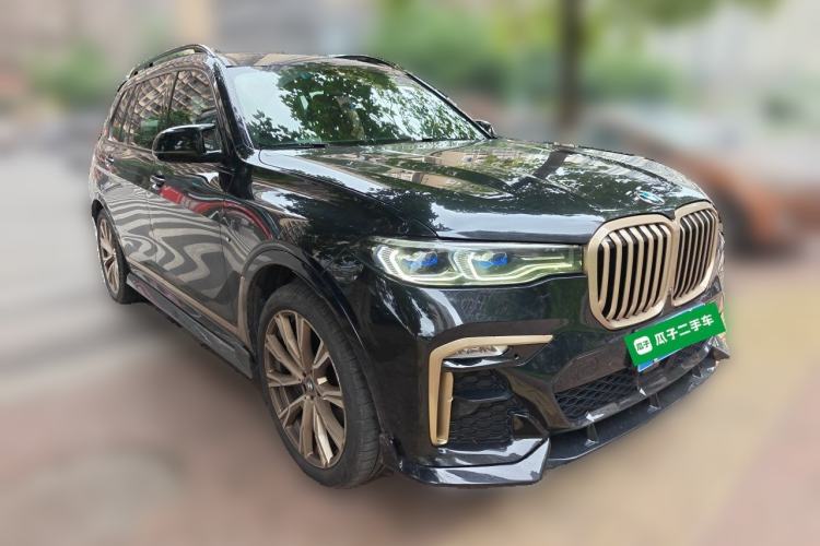 Used BMW X7 2020 xDrive40i Executive M Sport Package Front Right 45 Deg