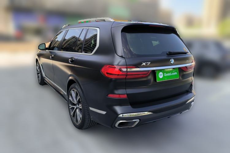 Used BMW X7 2020 xDrive40i Executive M Sport Package Rear Left 45 Deg