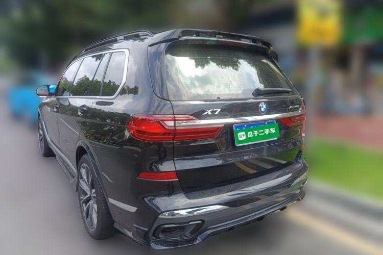 Used BMW X7 2020 xDrive40i Executive M Sport Package Rear Left 45 Deg
