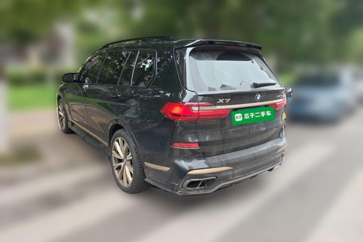 Used BMW X7 2020 xDrive40i Executive M Sport Package Rear Left 45 Deg