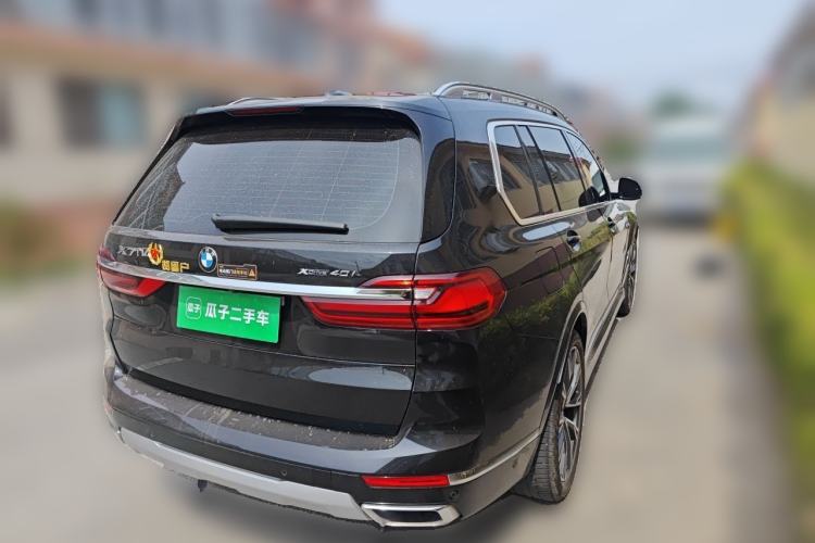 Used BMW X7 2020 xDrive40i Executive Luxury Package Rear Right 45 Deg