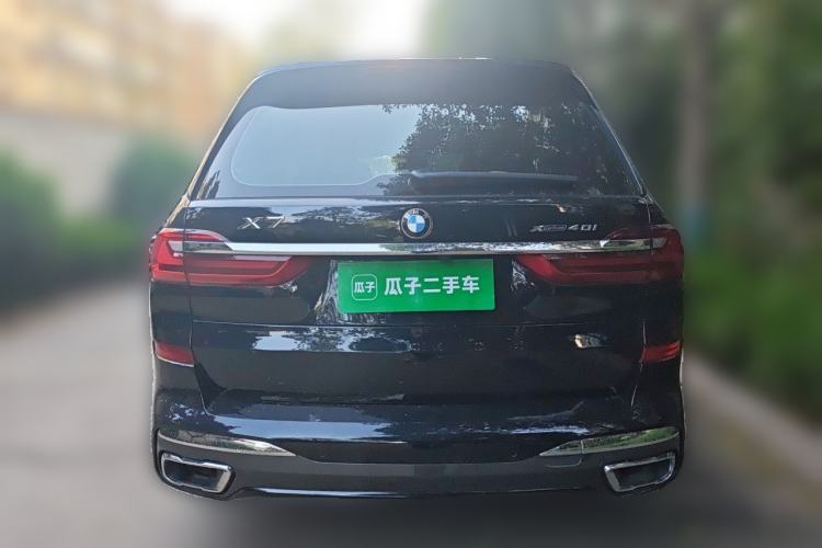 Used BMW X7 2020 xDrive40i Luxury M Sport Package Rear