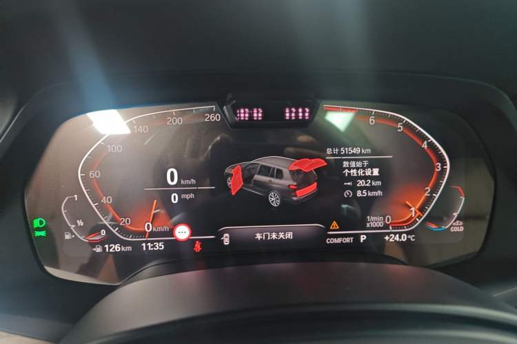 Used BMW X7 2020 xDrive40i Executive M Sport Package Instrument Cluster