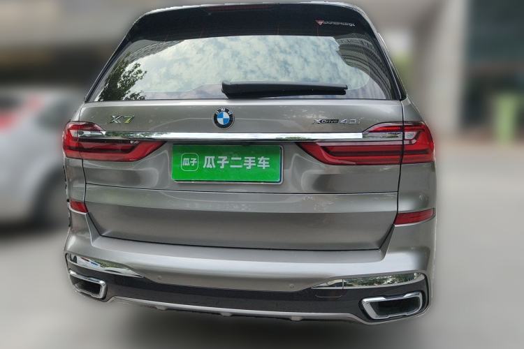Used BMW X7 2020 xDrive40i Luxury M Sport Package Rear
