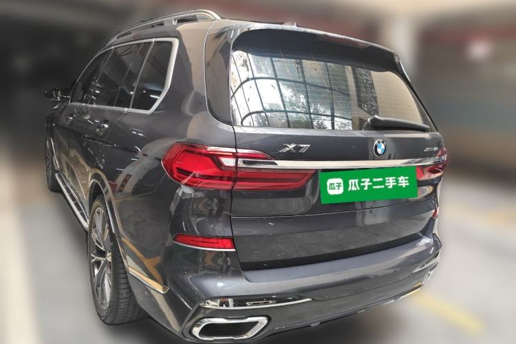 Used BMW X7 2020 xDrive40i Executive M Sport Package Rear Left 45 Deg