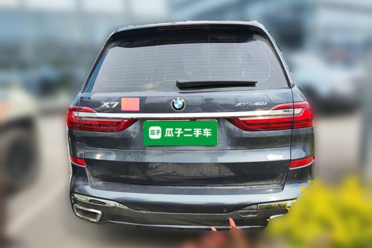 Used BMW X7 2020 xDrive40i Luxury M Sport Package Rear