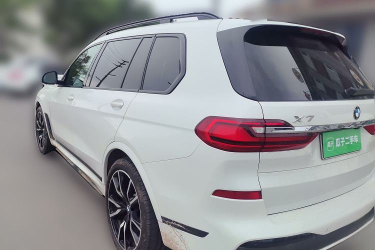 Used BMW X7 2020 xDrive40i Executive M Sport Package Rear Left 45 Deg