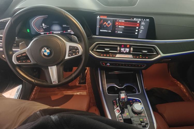 Used BMW X7 2021 xDrive40i Luxury M Sport Package Center Console