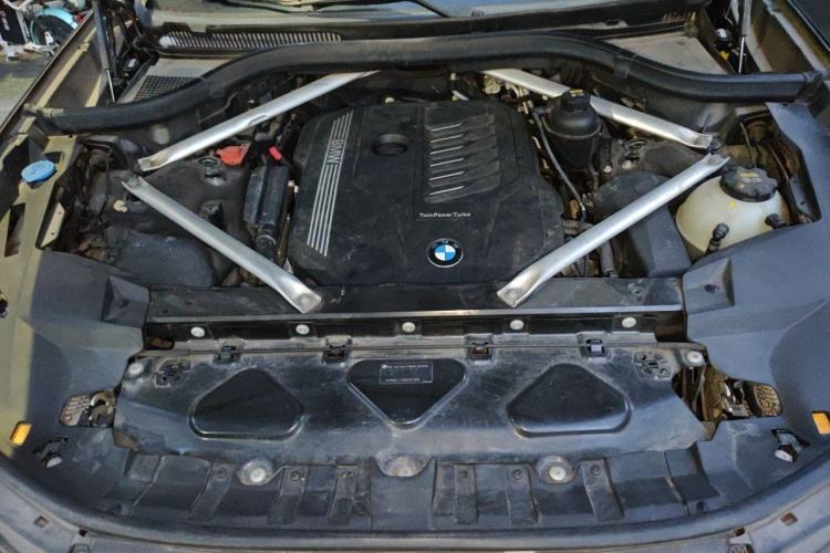 Used BMW X7 2021 xDrive40i Executive Model with M Sport Package Engine Bay
