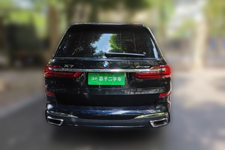 Used BMW X7 2021 xDrive40i Executive Model with M Sport Package Rear