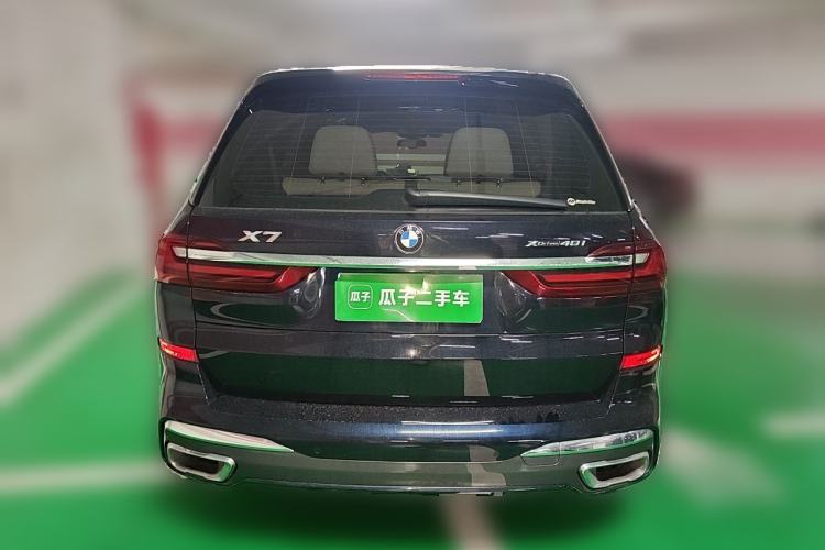 Used BMW X7 2021 xDrive40i Executive Model with M Sport Package Rear