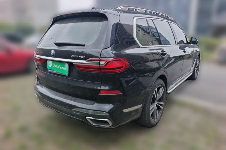 Used BMW X7 2021 Restyled xDrive40i Luxury Version with M Sport Package Rear Right 45 Deg