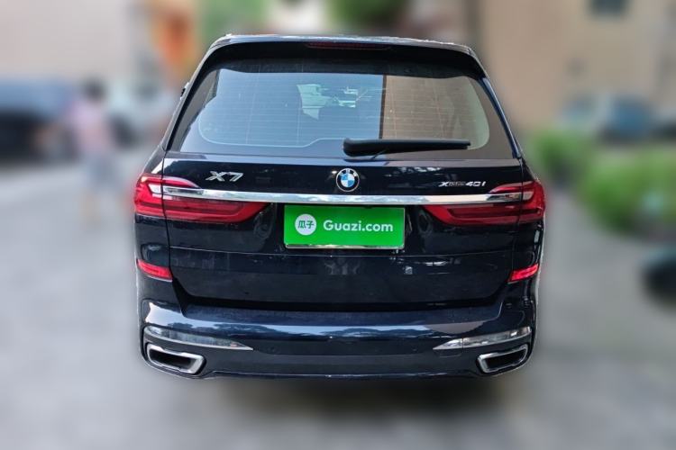 Used BMW X7 2021 xDrive40i Executive Model with M Sport Package Rear