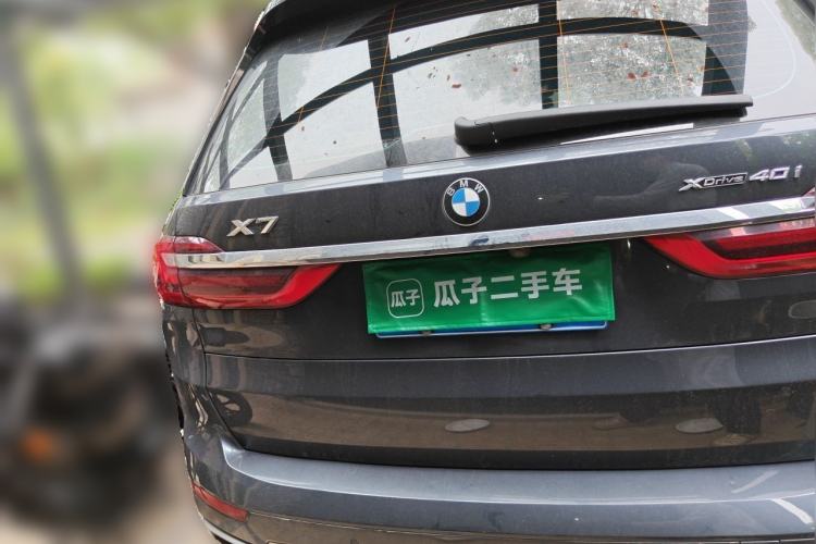 Used BMW X7 2021 xDrive40i Executive Luxury Package Rear