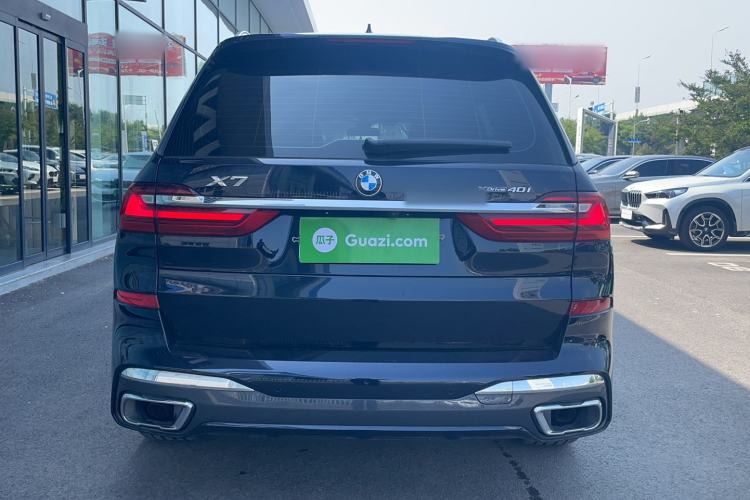 Used BMW X7 2022 xDrive40i Luxury M Sport Package Rear