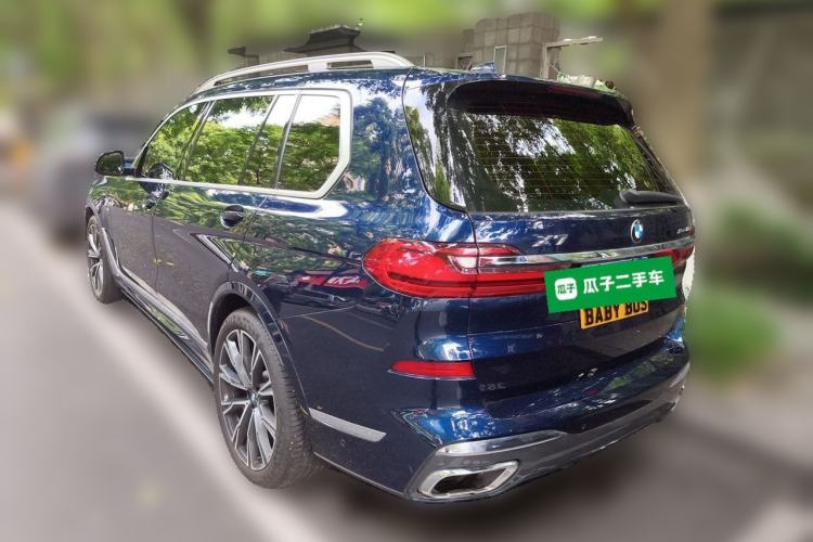 Used BMW X7 2022 xDrive40i Executive M Sport Package Rear Left 45 Deg