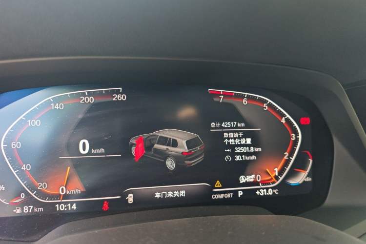 Used BMW X7 2022 xDrive40i Luxury Package with Leading Features Instrument Cluster