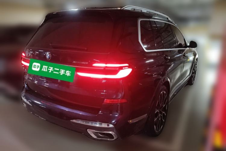 Used BMW X7 2023 xDrive40i Executive M Sport Package Rear Right 45 Deg