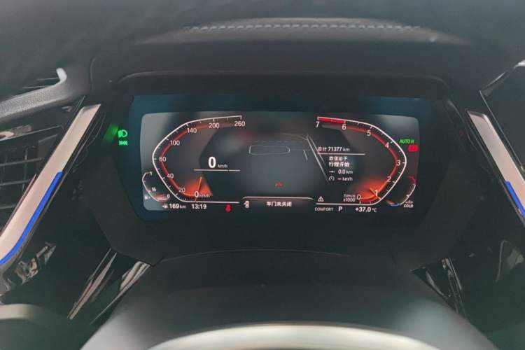 Used BMW Z4 2019 sDrive 25i M Sport Package Odometer Close Up