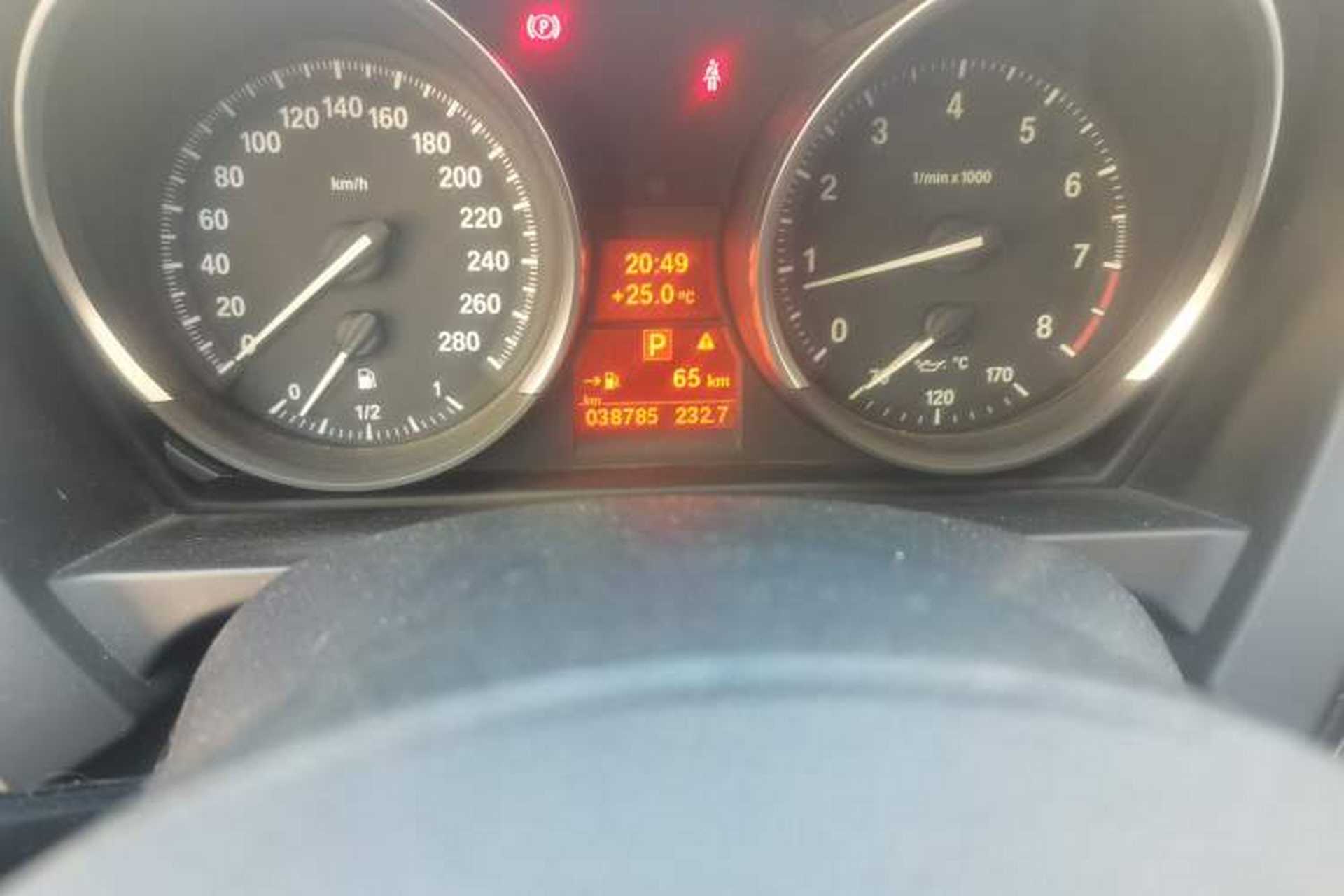 Used BMW Z4 2012 sDrive20i 10th Anniversary Edition Odometer Close Up