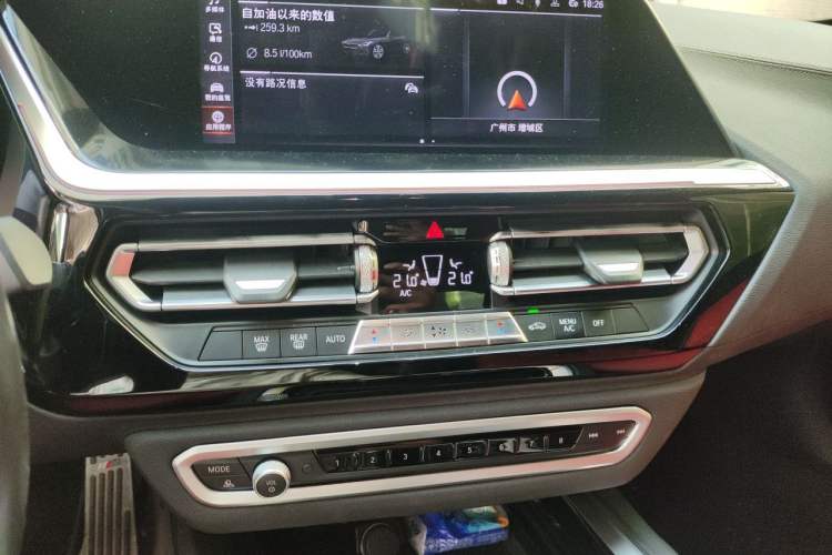 Used BMW Z4 2019 sDrive 25i M Sport Package Audio And AC Panel