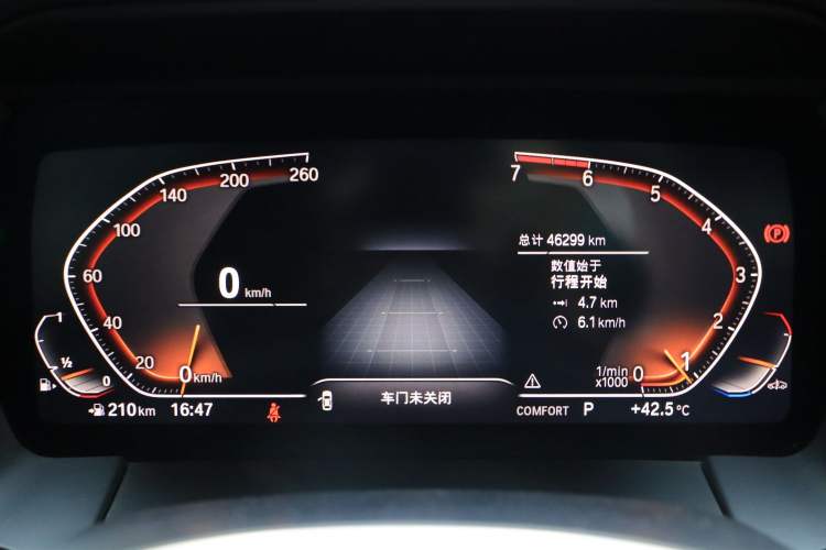 Used BMW Z4 2019 sDrive 25i M Sport Package Odometer Close Up