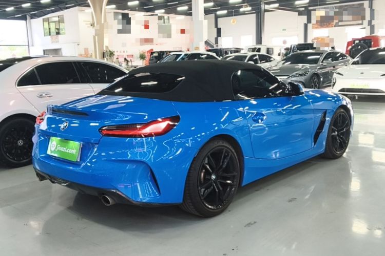 Used BMW Z4 2019 sDrive 25i M Sport Night Edition package Rear Right 45 Deg