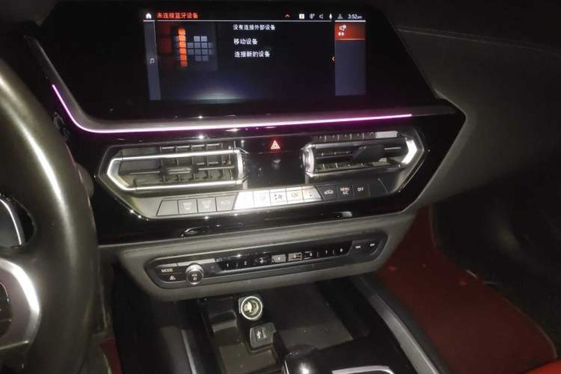 Used BMW Z4 2019 sDrive 25i M Sport Package Audio And AC Panel