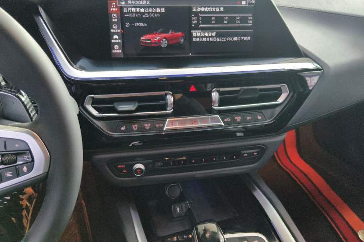 Used BMW Z4 2019 sDrive 25i M Sport Package Audio And AC Panel