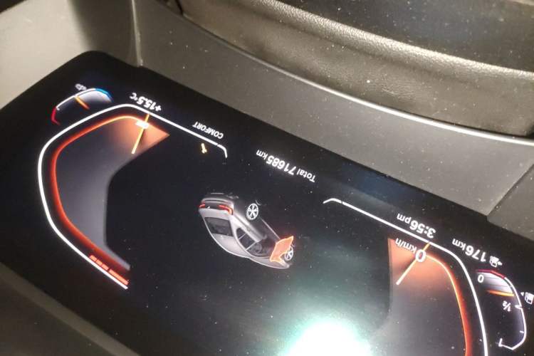 Used BMW Z4 2019 sDrive 25i M Sport Package Odometer Close Up
