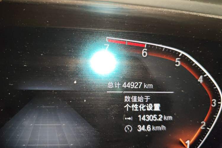 Used BMW Z4 2019 sDrive 25i M Sport Package Odometer Close Up