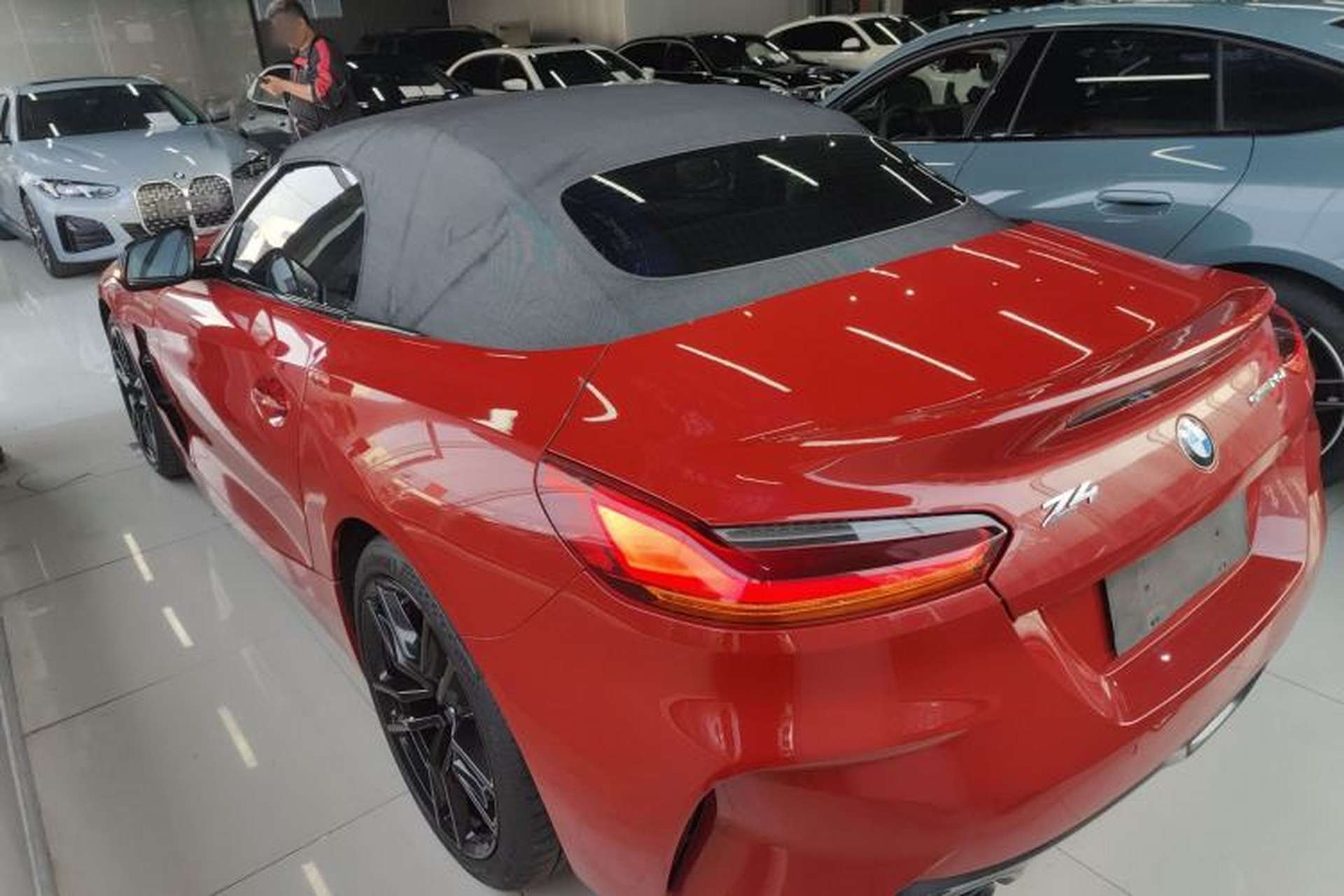 Used BMW Z4 2019 sDrive 25i M Sport Night Edition package Rear Left 45 Deg