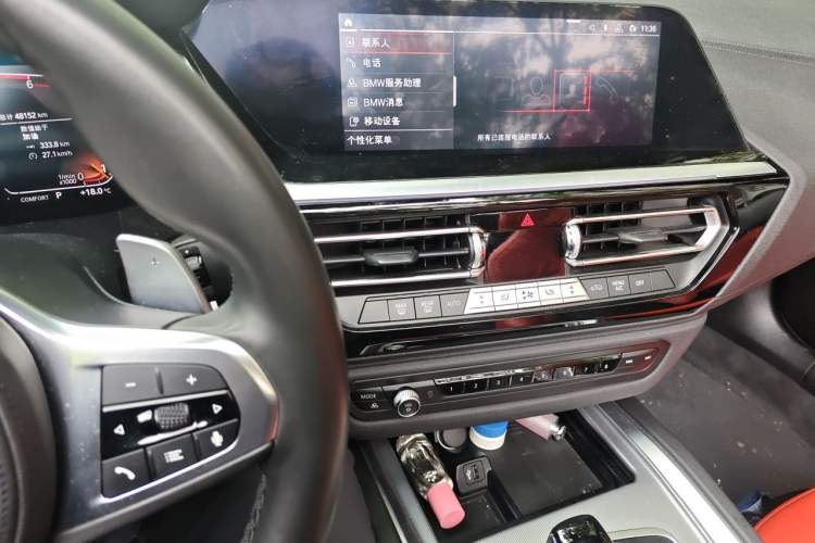 Used BMW Z4 2019 sDrive 25i M Sport Package Audio And AC Panel