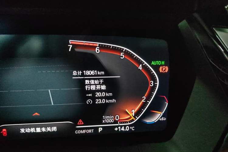 Used BMW Z4 2019 sDrive 25i M Sport Package Odometer Close Up