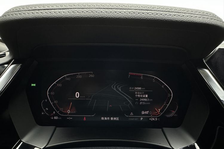 Used BMW Z4 2019 sDrive 25i M Sport Night Edition package Odometer Close Up