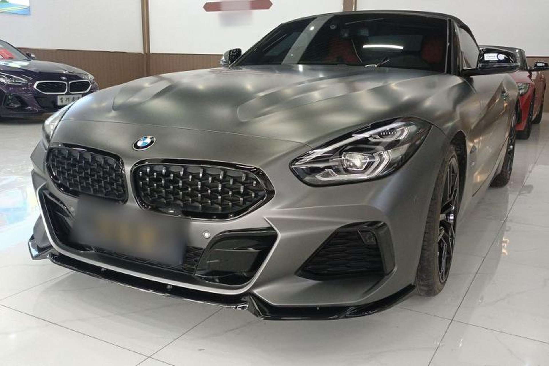 Used BMW Z4 2020 sDrive 25i Silver Frost Limited Edition Front Left 45 Deg